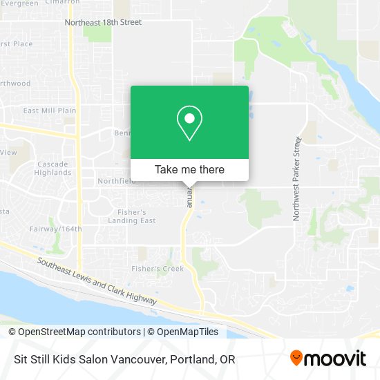 Mapa de Sit Still Kids Salon Vancouver