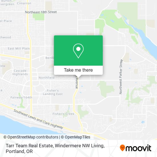 Tarr Team Real Estate, Windermere NW Living map