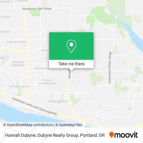Hannah Dubyne, Dubyne Realty Group map