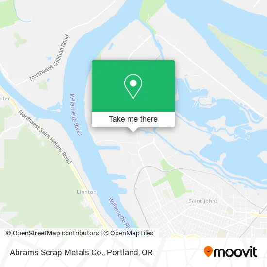 Abrams Scrap Metals Co. map
