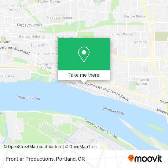 Frontier Productions map