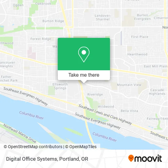 Mapa de Digital Office Systems