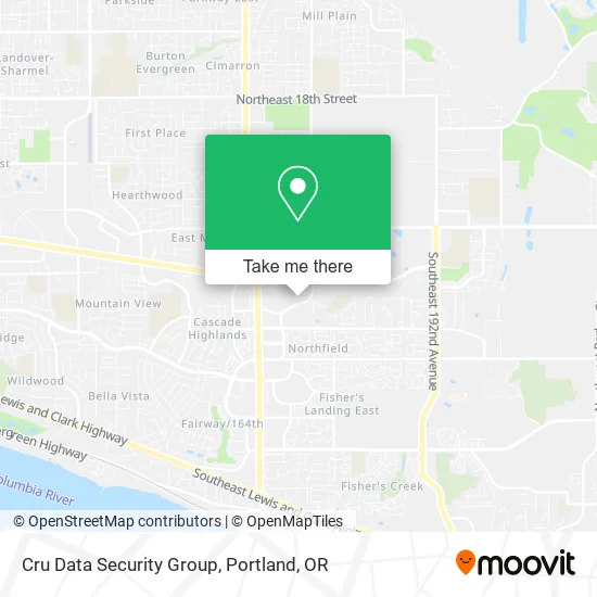 Cru Data Security Group map