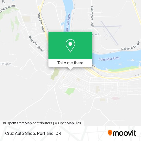 Mapa de Cruz Auto Shop