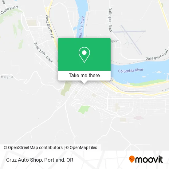 Cruz Auto Shop map