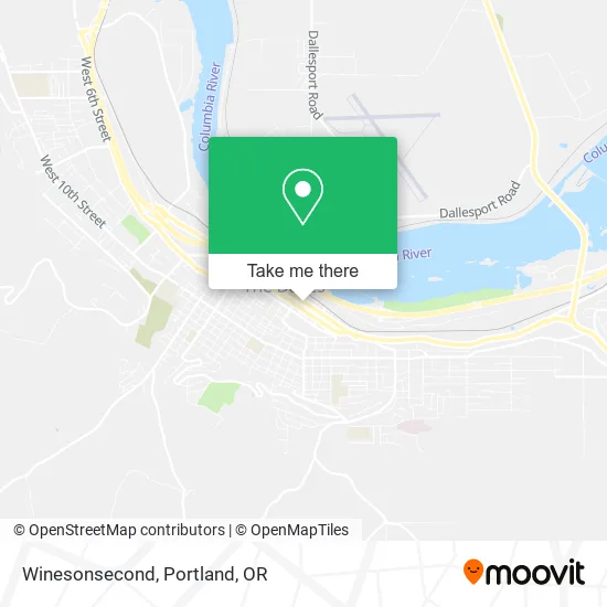 Winesonsecond map