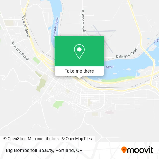 Big Bombshell Beauty map