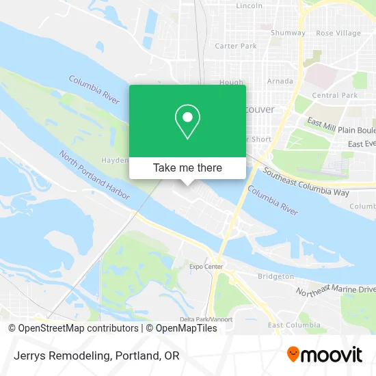 Jerrys Remodeling map