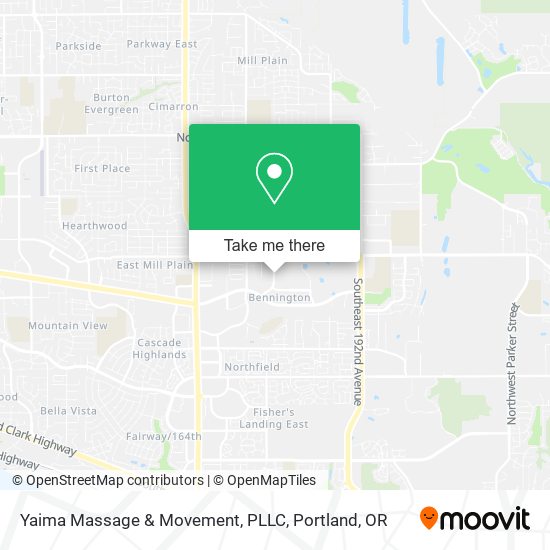 Yaima Massage & Movement, PLLC map