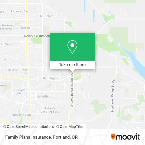 Family Plans Insurance map