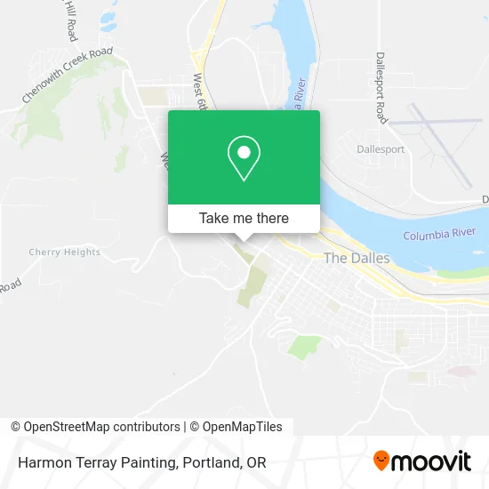 Harmon Terray Painting map