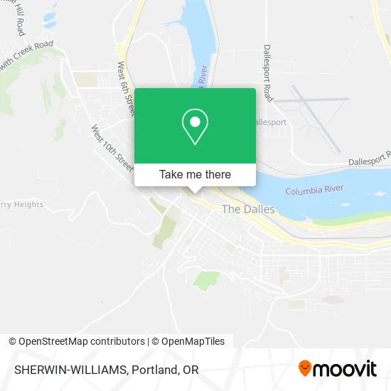 SHERWIN-WILLIAMS map