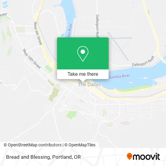 Bread and Blessing map