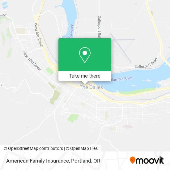Mapa de American Family Insurance
