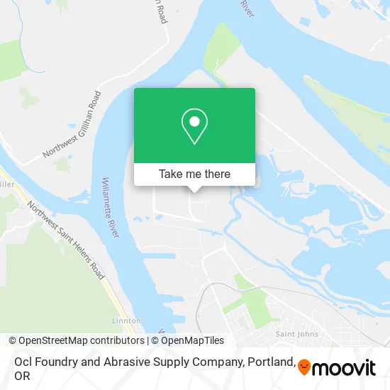 Ocl Foundry and Abrasive Supply Company map