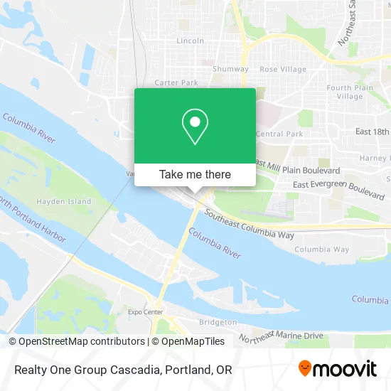 Realty One Group Cascadia map