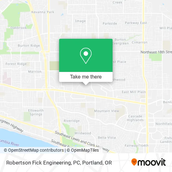Robertson Fick Engineering, PC map