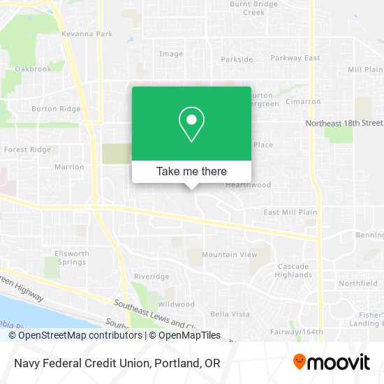 Navy Federal Credit Union map