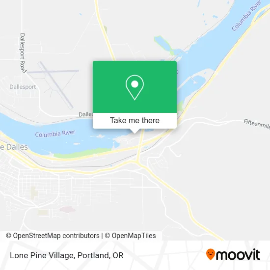 Lone Pine Village map