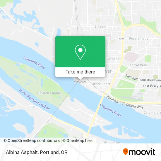 Albina Asphalt map