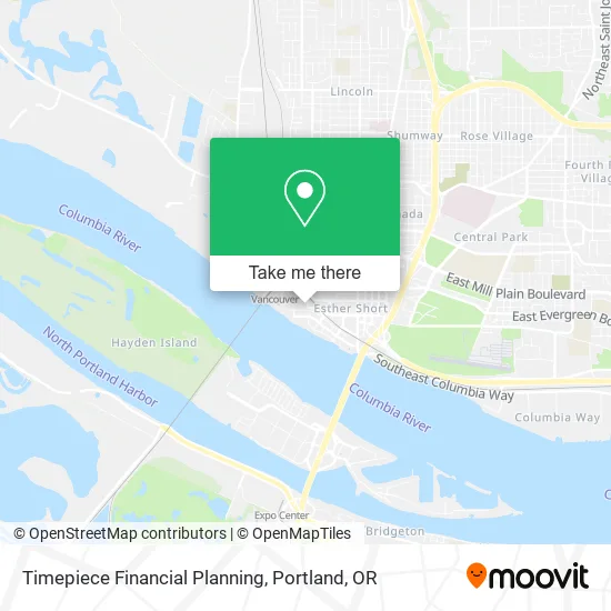 Timepiece Financial Planning map