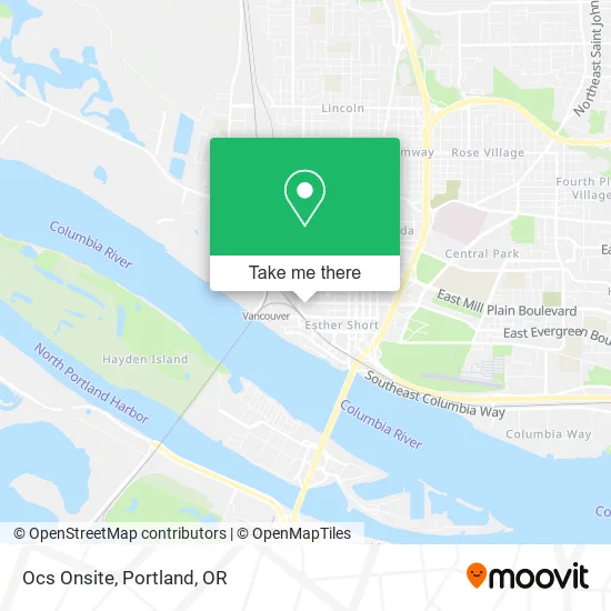 Ocs Onsite map