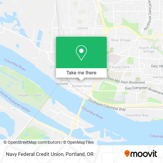 Navy Federal Credit Union map