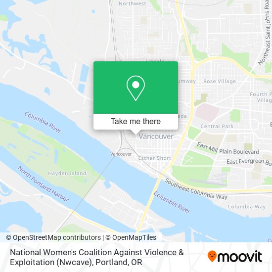 National Women's Coalition Against Violence & Exploitation (Nwcave) map