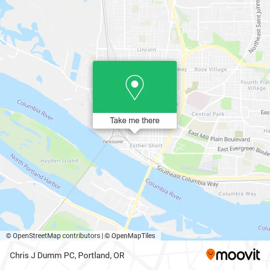 Chris J Dumm PC map