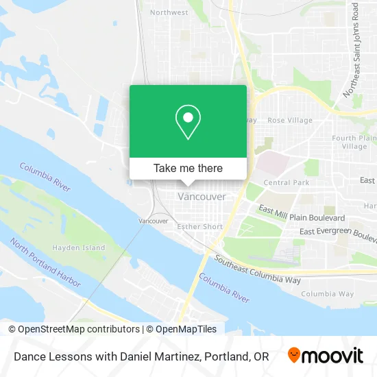 Mapa de Dance Lessons with Daniel Martinez