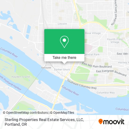 Sterling Properties Real Estate Services, LLC map
