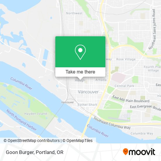 Goon Burger map