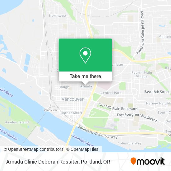 Mapa de Arnada Clinic Deborah Rossiter