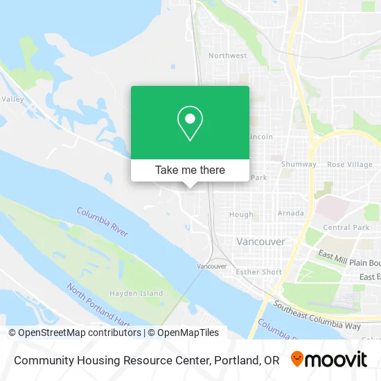 Community Housing Resource Center map