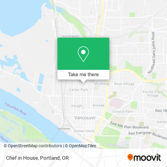 Chef in House map