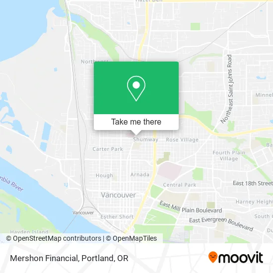 Mershon Financial map