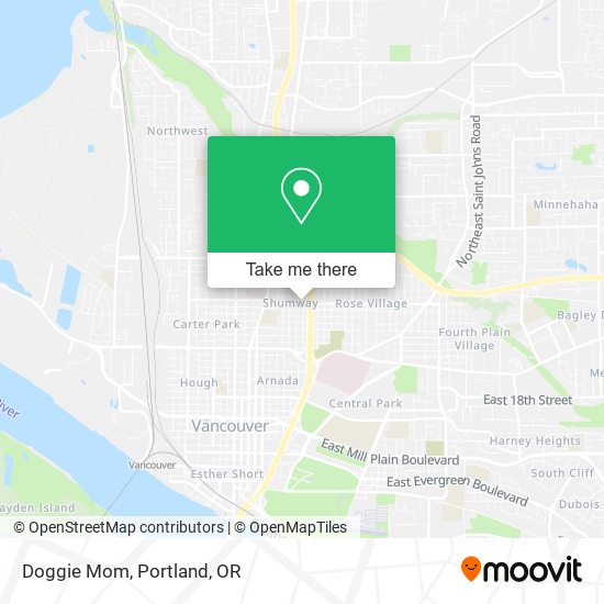 Doggie Mom map