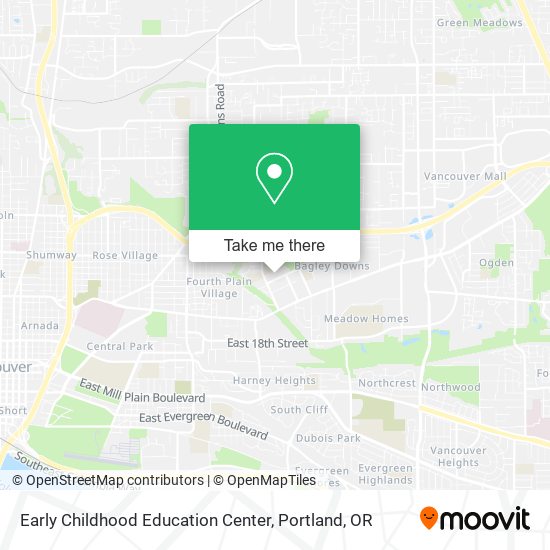 Early Childhood Education Center map