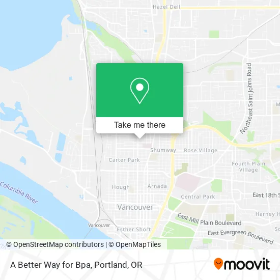 A Better Way for Bpa map