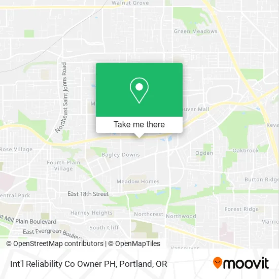 Mapa de Int'l Reliability Co Owner PH