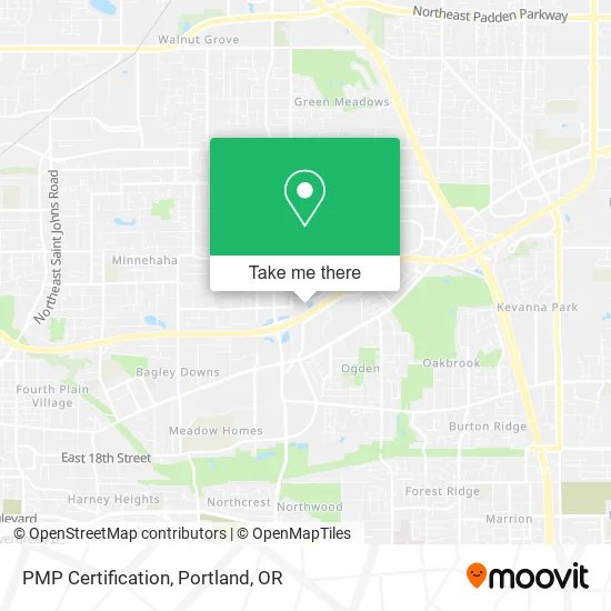 Mapa de PMP Certification