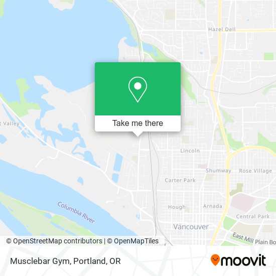 Musclebar Gym map