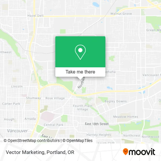 Vector Marketing map