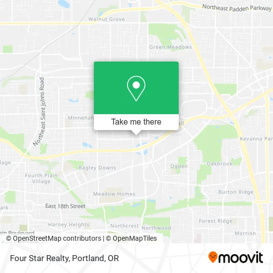 Four Star Realty map