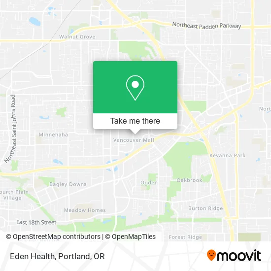 Eden Health map