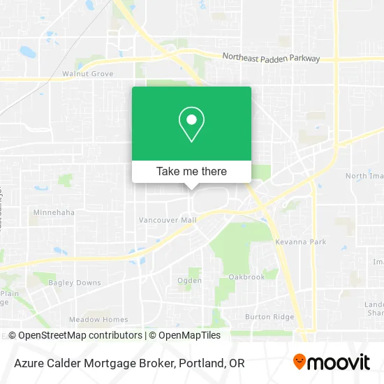 Mapa de Azure Calder Mortgage Broker