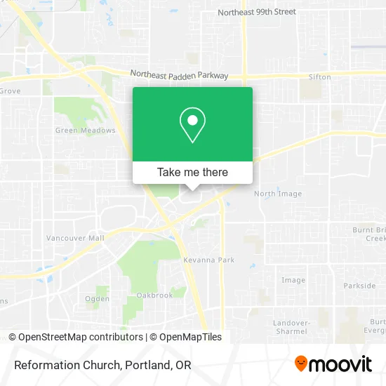 Reformation Church map