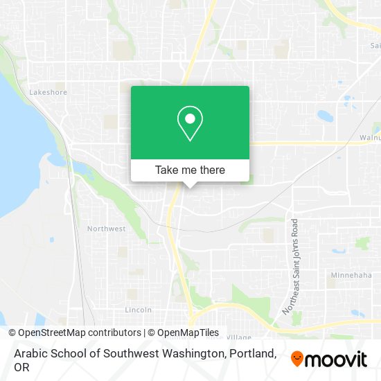 Mapa de Arabic School of Southwest Washington