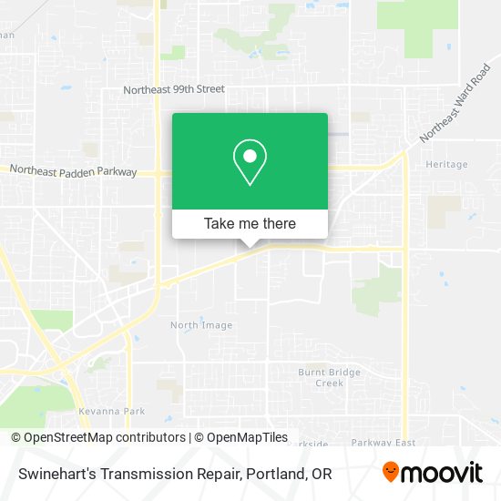 Mapa de Swinehart's Transmission Repair