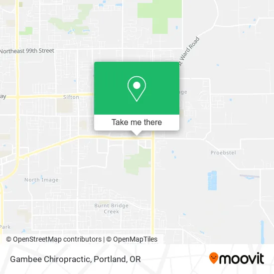 Gambee Chiropractic map